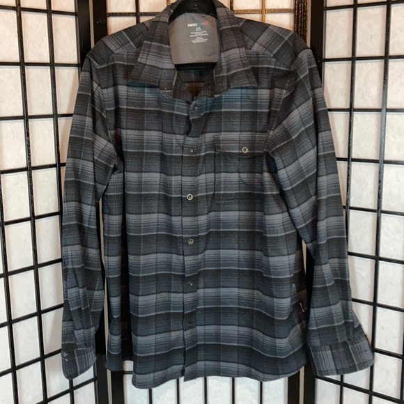 swiss tech flannel jacket